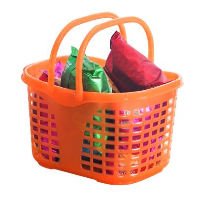 China Factory Sustainable Selling Portable Basket Bathing Fruit Vegetable Storage Basket Plastic Coring Basket Clearing for sale