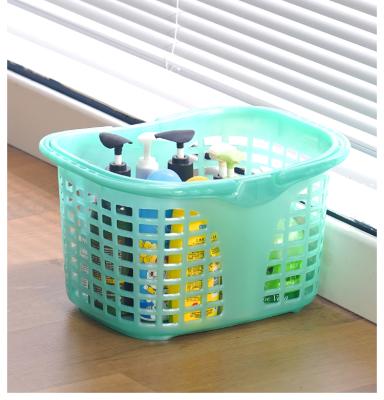 China Viable Hot Sale Color Plastic Fruit Basket And Kitchen Vegetable Basket For Shopping for sale