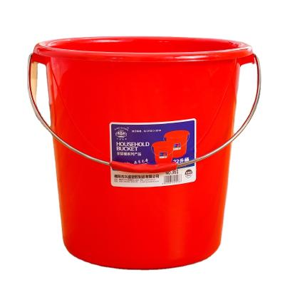 China New Design Sustainable Hot Sale Portable Camping Plastic Water Bucket With Handle for sale