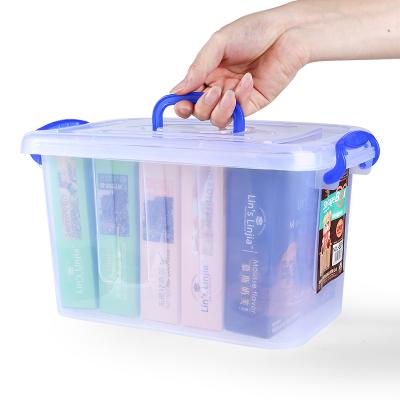 China Viable Cheap Price 10L Clear Clear Household PP Plastic Storage Box For Kitchen for sale