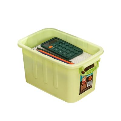 China Factory Direct Wholesale Storage Bins Viable Matching Plastic Colorful Box Tissue Storage Box 6.5L for sale