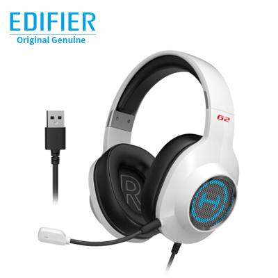 China Original EDIFIER G2II V5.0 Foldable RGB PS4 RGB Light Effects On Ear White Gaming Headset for sale