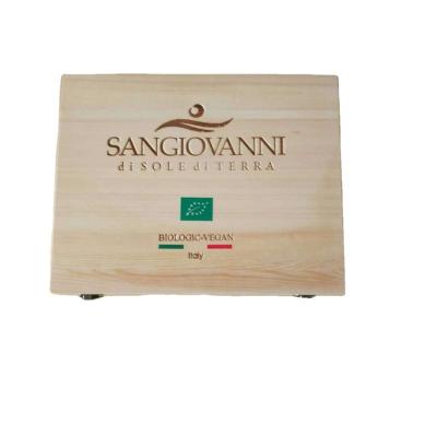 China Factory Price Recyclable Chinese Wooden Gift Wine Packing Box For Sale for sale