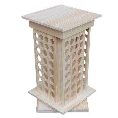 China Essential Oil Wooden Box Storage Box Rotating Frame for sale