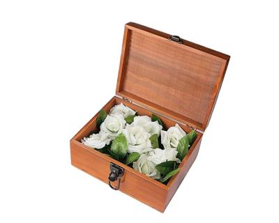 China Gift Storage Box Competitive Price Customs Treated Wooden Jewelry Box For Gift Packing for sale