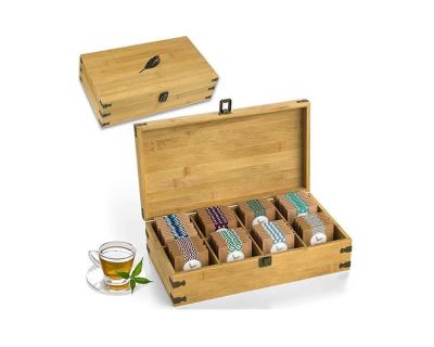 China Modern China Supplier Finely Processed Wooden Tea Bag Packaging Box For Home for sale