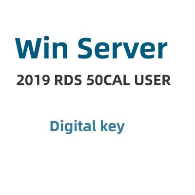 China Original Win Server 2019 Office 50 Remote User Cal Win Server RDS 2019 License 50 CAL Send By Email 2019 Server RDS License Key for sale