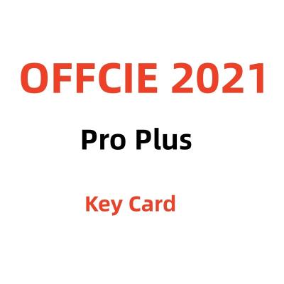 China Globally Office Pro Plus 2021 Key Card 100% Online Activation Card 6 Office Pro Plus 2021 Fast Shipping 2019 Month Guaranteed for sale