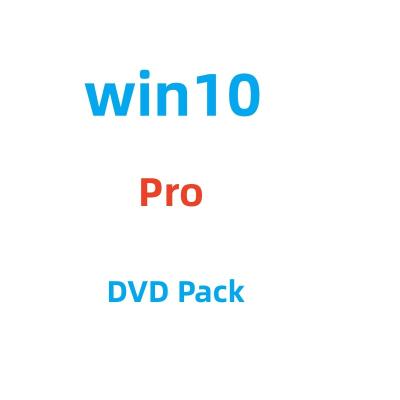 China Genuine Win10 Pro DVD Package Activation Global Language Online Global Support OEM Pack Unrestricted Installer Win 10 Pro for sale