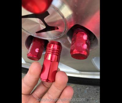 China 20pcs Wheel Lug Lug Nuts M12 X 1.5mm For Honda Acura Civic Red Aluminum Nuts for sale