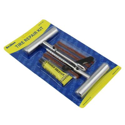 China Tire Repair 9pc T-Handle Tire Plug Kit Tire Puncture Repair Kit for sale