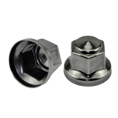 China Heavy Industry 19mm Wheel Nut Cover With Stainless Steel for sale