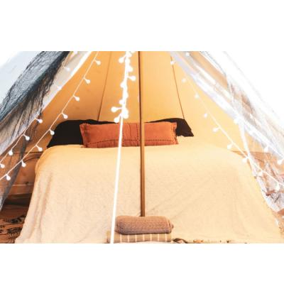 China Waterproof luxury hot sale luxury hotel tent campground bell glamping tent for sale