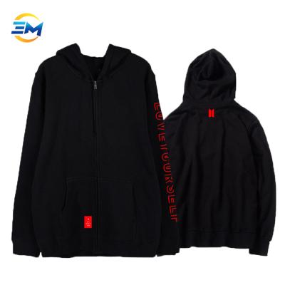 China 2019 Custom Selling Fashion Kpop BTS Bangtan Boys Hoodie Wholesale Hot New Anti-shrink K-Noise Boys Korean Style For Unisex for sale