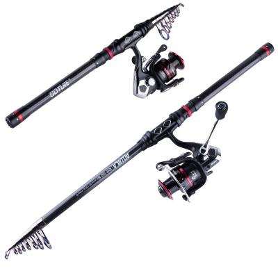 China Goture Portable Telescopic Fishing Pole Rod 1.8M 2.1M 2.4M 3.0M 3.6M Modern Carbon Carbon Fiber for sale