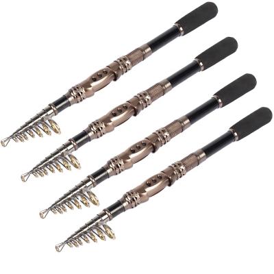 China Fast Action 1.8M Ultra Light 2.1M Carbon 2.4M 2.7M 3.0M 3.3M Portable Carbon Fiber Telescopic Fishing Rods for sale