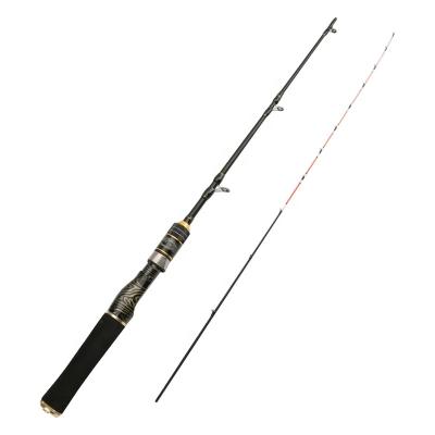 China Carbon Goture 200g Manufacture Black Durable Carbon Fiber Ice Spinning Rod Pole for sale