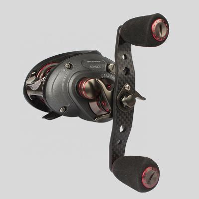 China Waterproof LEFT HAND Goture 7.2:1Speed ​​Fishing Reel 12+1 Right Left Bearings Baitcasting Reel De Pesca for sale