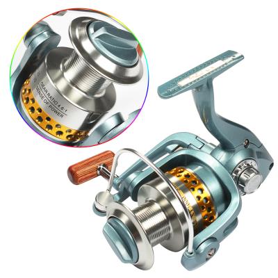 China LEFT HAND Goture Boat Casting Fishing Reels 3000 Series Sliver Fishing Reel Metal Body Spinning Reel for sale