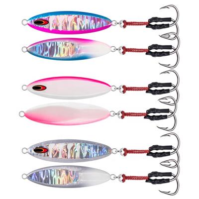 China Fashionable New Product Beautiful 80g 100g 150g Mini Metal Hard Fishing Ice Lead Body Jig Lure for sale