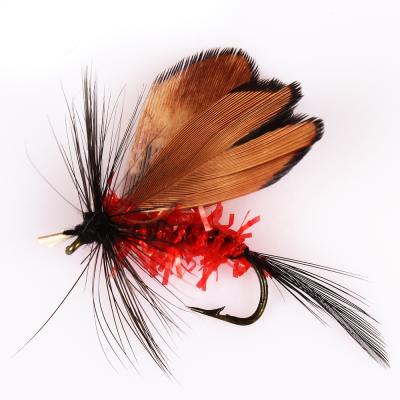 China Custom Multicolor Lead Body Support Fly Fishing Flies Insect Fly Fishing Lures for sale