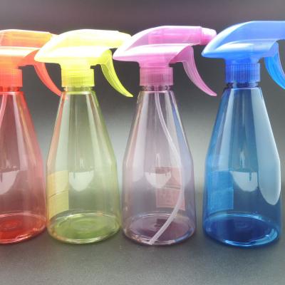 China 12 Oz / 360ml Empty Plastic Spray Bottle , Colorful Empty Mist Spray Bottles for sale