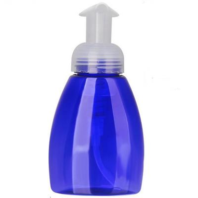 China Pet 250ml Blister Bottle Airless Pump Dispenser , Sanitizer Pump Pressure Spray Bottle for sale