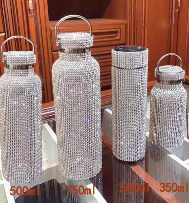 China Sustainable Portable New Design Double Wall Insulated Water Bottle Stainless Steel Flask Water Bottle for sale