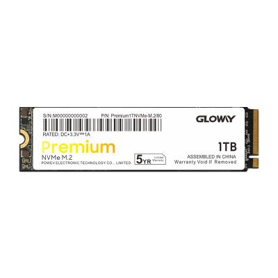 China SSD Gloway m.2 mini ssd PCIe3.0 x4 M.2 Nvme SSD 1tb solid state internal pcie nvme ssd 1TB for sale