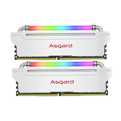 China Asgard Ram RGB LED 3600MHZ W3 Series DDR4 32GB Ram Kit Lighting Desktop Memory RAM Lifetime Warranty (16GB*2) for sale