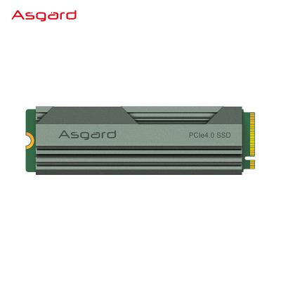 China Designed for Asgard PCIe4.0x4 NVMe M.2 SSD Gen 4 High Density Thin Layer Chromatography 3D NAND Aluminum Heat Spreader M.2 2280 Hard Core Gamers and Tech Users for PC desktop 5 year warranty for sale