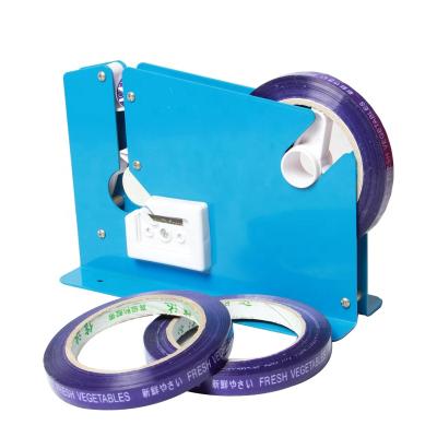 China Metal Bag Neck Sealer Tape bag Dispenser for sale