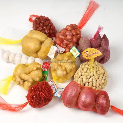 China packing garlic mesh bag/fruit mesh bag for sale