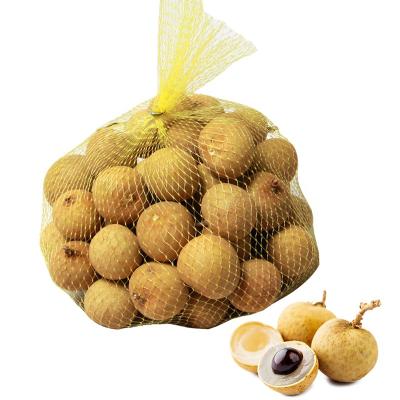 China Manufacturer supply custom plastic filter mesh bag for packing longan lemon durian for sale