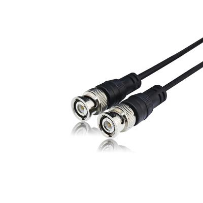 China Camera BNC Male To Male 75 Ohm Q9 Jumper Video Signal Nickel Plated Transmission Line VCR Extension Cable for sale