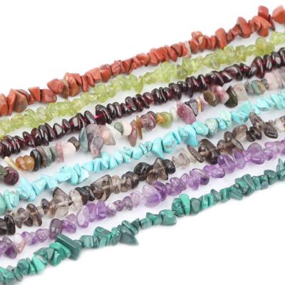 China Wholesale Stones Crystal Semi-Complete Jewelry Healing Crystals China Gravel Loose Gemstone For Sweater Chain for sale