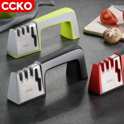 China Viable Home Luxury Hotel Kitchen Knife Sharpener Light Knife Sharpener CCKO CK9838 Knife Sharpener Commercial Goods Available for sale