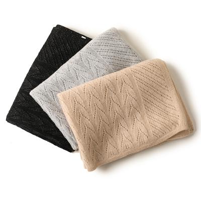 China Newest Cashmere Design Luxury Cashmere Winter Three Colors Scarves 100% Cashmere for sale