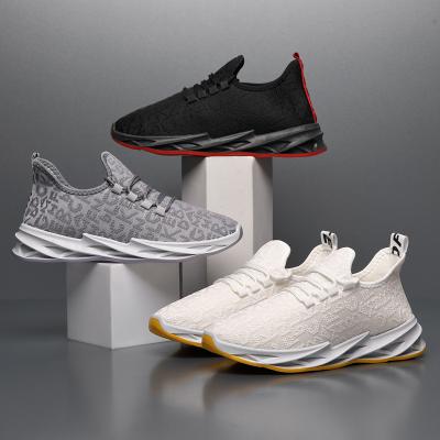 China High Quality Authentic Comfort Sport Sport Latest Sneaker Men PU Flight Running Shoes for sale