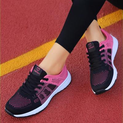 China Comfortable Breathable Women Mesh Running Shoes For Women Flat Quality Guaranteed Low Light Price for sale