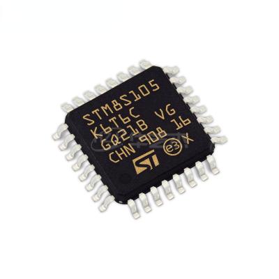 China STM8S105K6T6C STM8 Series Microcontroller IC 16MHz 8-Bit 32KB (32K x 8) 2K SNAP X 8 for sale