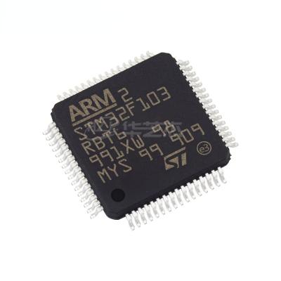 China Embedded - Microcontroller IC 72MHz 32-bit 128KB (128K x 8 FLASH integrated circuits STM32F103RBT6 STM32 ARM-M3 microcontrollers series original) new for sale