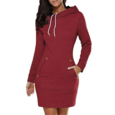 China Wholesale Cheap Hooded Oversized Women's Hooded Women's 100% Polyester Skirt Breathable Hoodies for sale