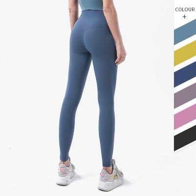 China New Fashion Style Ladies Breathable Tight High Waisted Sports Workout Butt Lift Yoga Pants Fitness Gaiters For Women Sport Pants for sale