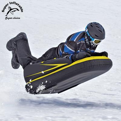 China SALE PVC Directional Bottom Heavy Duty Commercial Winter Snow Tube Inflatable Towable (Heavy Duty) Sled Ready In Stock for sale