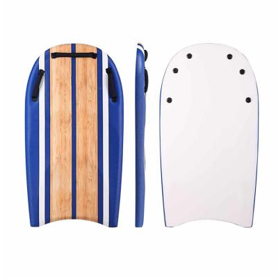 China Custom Wholesale 42 Inch Beach Water Bodyboard Surfing Wood Body Board for sale