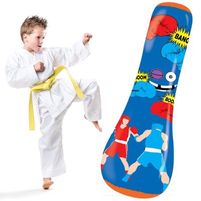 China PVC free standing boxing toy for kids, inflatable sandbag for kids for sale