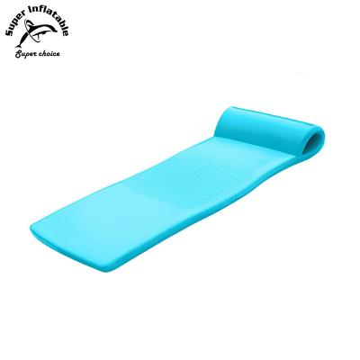 China Soft And Durable EVA Fun Swimming Water Mattress Pool Foam Floating Couch Mat for sale