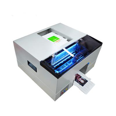 China Heat Transfer Pictures Plastic Business Card Customized Dual Silde Print Inkjet PVC ID Card Printer for sale