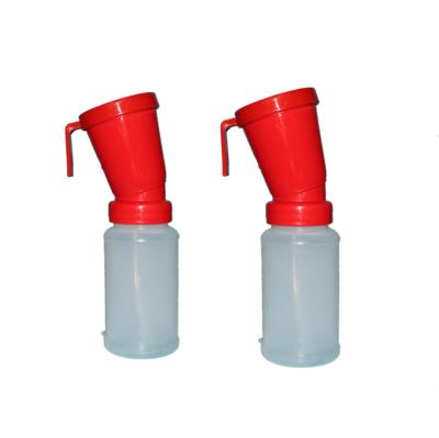 China Teat Dip Cup/ non- Return teat dip cups/Foamer Teat Dip Cup for cows VTN001 Plastic LLDPE Teat Dip Cup Non Return Type for sale